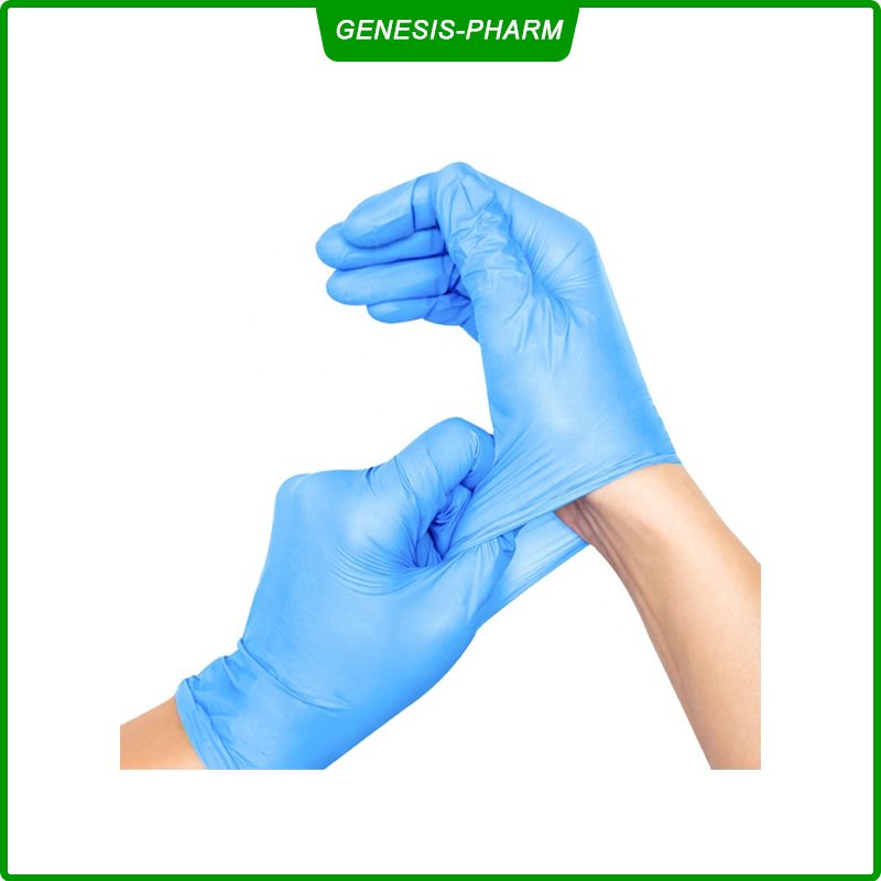 Disposable Synthetic Protective Gloves, A-HEYIDAPowder-Free Glo for Cleaning, Mechanics, Automotive, Industrial, Food Handling, Clear