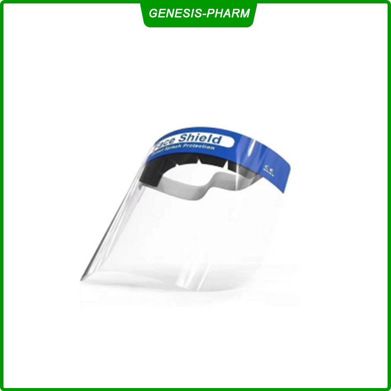 Adjustable Medical Face Shield Plastic Isolation Protective Face Shield For Safety Protection Safety Anti-Fog Dental Visor Protection Face Shield