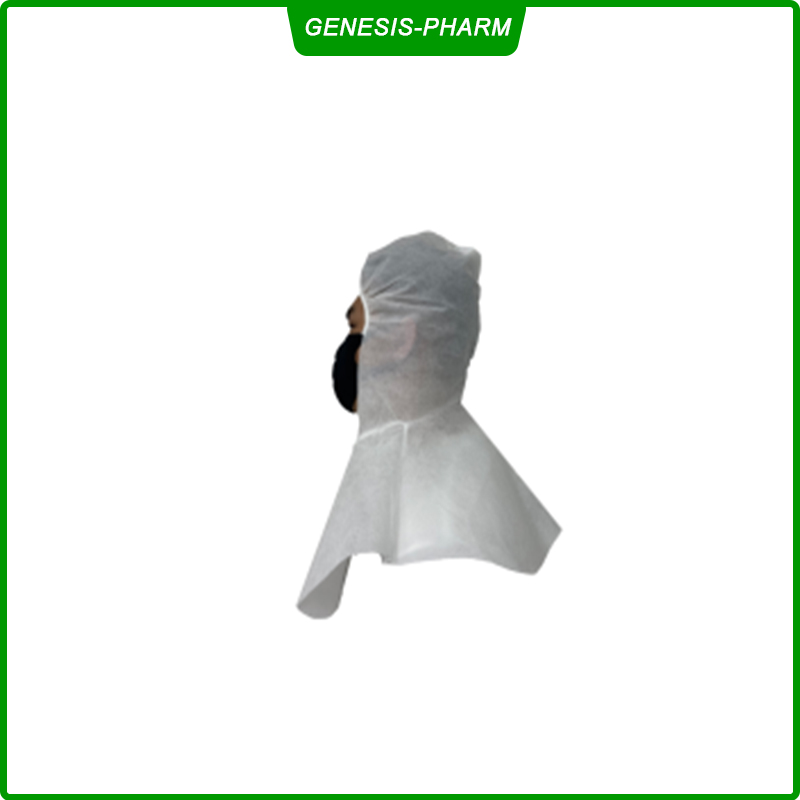 Disposable non-woven space cap, pirate hat, non-woven protective hood, kart head cover, full coverage